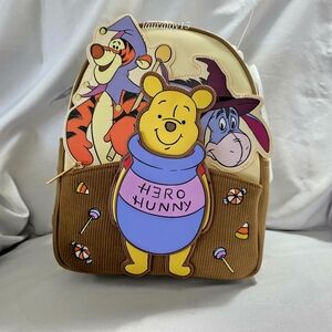 Disney Winnie The Pooh Halloween Costumes Mini Backpack Box Lunch Exclusive New